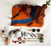 Playmobil 4130 Super Set Goldschürfer Indianer Western Cowboy Baden-Württemberg - Dettingen an der Iller Vorschau