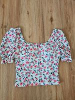 Blumen Bluse Onesize Pink/Weiß Bayern - Kaufbeuren Vorschau