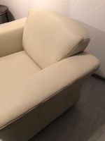 Leder Couch beige 2 und 1 Sessel Nordrhein-Westfalen - Mettmann Vorschau