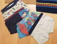 4x Unterhose Jungs Superman, Spiderman, Autos, grau, blau Gr 110 Kreis Pinneberg - Halstenbek Vorschau