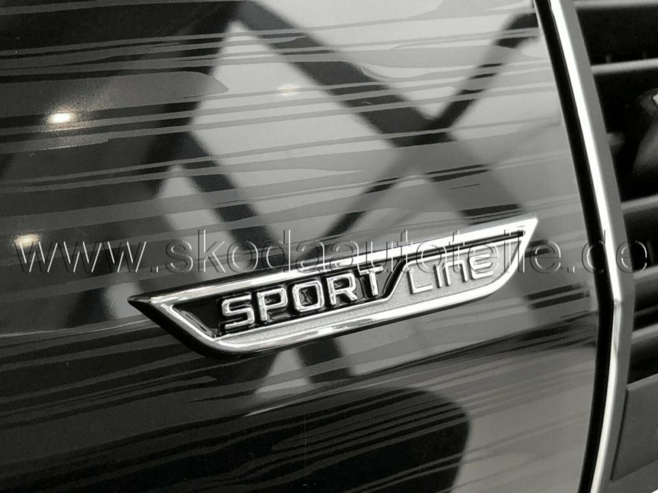 "SPORTLINE" Schriftzug Emblem für Dekorleiste - SKODA / 29€* in Würzburg