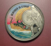 Grönland Medaille: THE VIKINGS – Seafarer in Storm - Leif Erikson Hessen - Breitenbach am Herzberg Vorschau