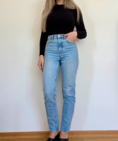 Hellblaue Topshop Mom Jeans High Waist W24L32 Pankow - Weissensee Vorschau