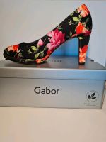 Gabor Pumps floral schwarz multicolor mit Blumen neu Gr. 41 Berlin - Wilmersdorf Vorschau