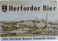 Herforder Pils - Blechschild 30 x 20 cm - Edition 2017#2 Sachsen - Eilenburg Vorschau