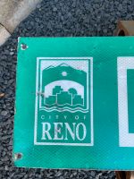 Straßenschild USA Reno Nevada V8 Hot Rod Saarbrücken-West - Gersweiler Vorschau