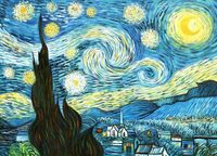 Vincent van Gogh - Sternennacht k98986 90x120cm Ölbild handgemalt Berlin - Treptow Vorschau