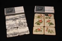 2 Sets Pimpernal Cocktail Mats Untersetzer Blumenmotiv Stadtmotiv Bayern - Karlstadt Vorschau