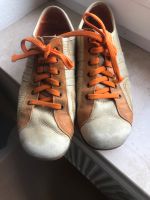 Wrangler Größe 43 sneaker Halbschuhe orange beige Bayern - Gablingen Vorschau