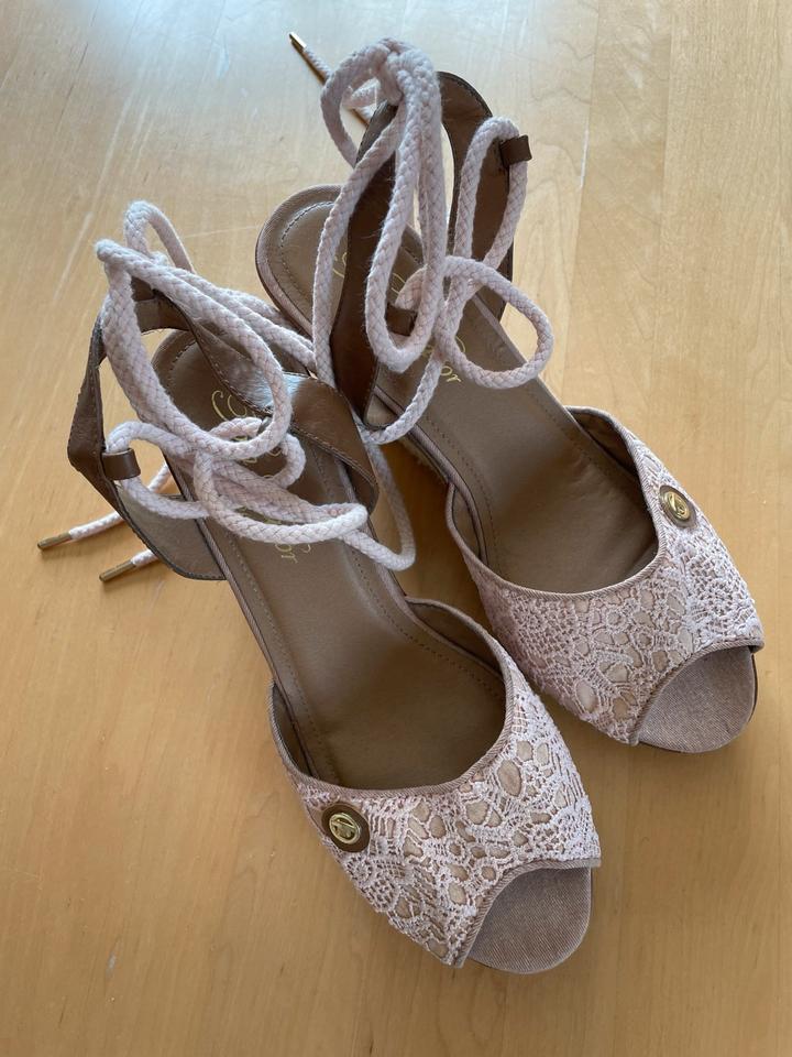 Tom Tailor Damen Sandalette Keilpumps Keilabsatz Wedges in Regensburg