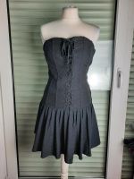 Schwarz Dunkelgrau Kleid Corsagenkleid Korsett S 36 Gothic Boho Nordrhein-Westfalen - Werl Vorschau