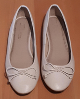 Ballerinas beige mit Schleife Bayern - Fridolfing Vorschau