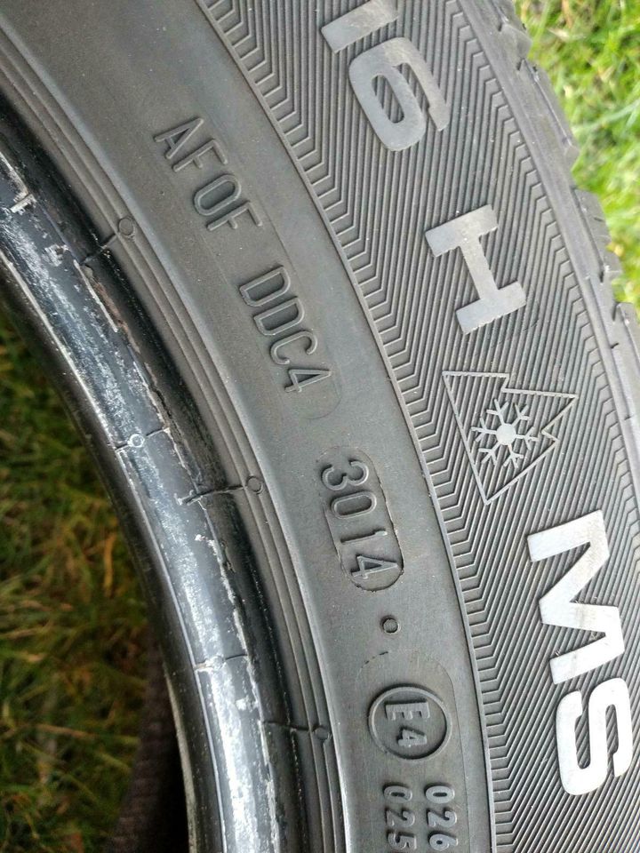 1 Winterreifen "Uniroyal MS plus 77" (205/55 R16 91H) M+S in Dahlewitz