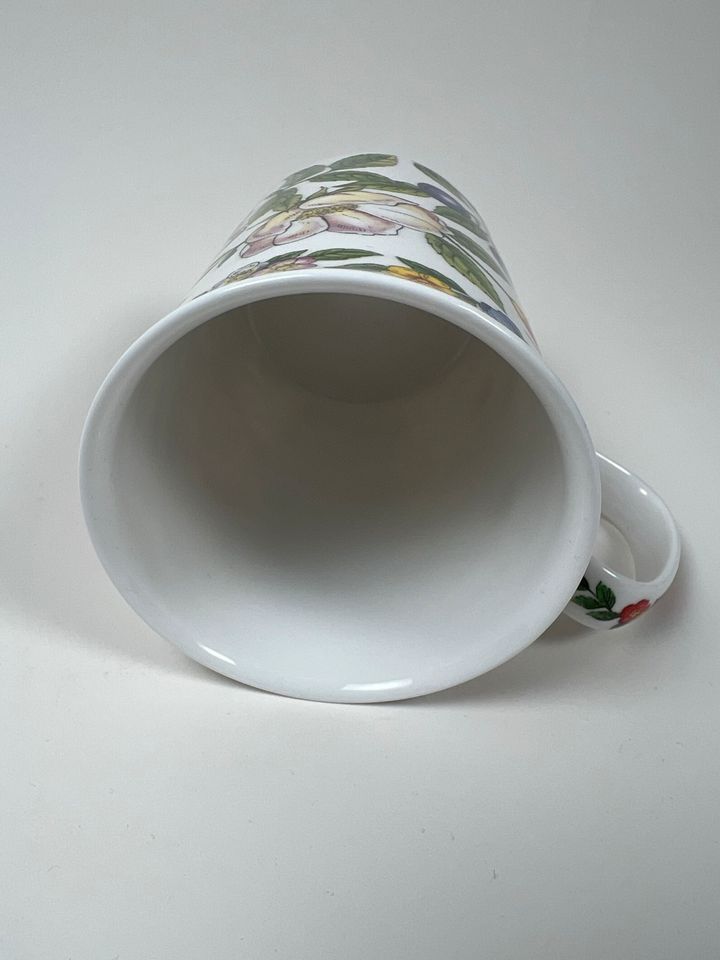 Roy Kirkham Becher Botanical Flowers Fine Bone China 1992 selten in Halstenbek