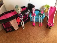 Monster High Set 3 Puppen mit Möbeln Nordrhein-Westfalen - Wipperfürth Vorschau