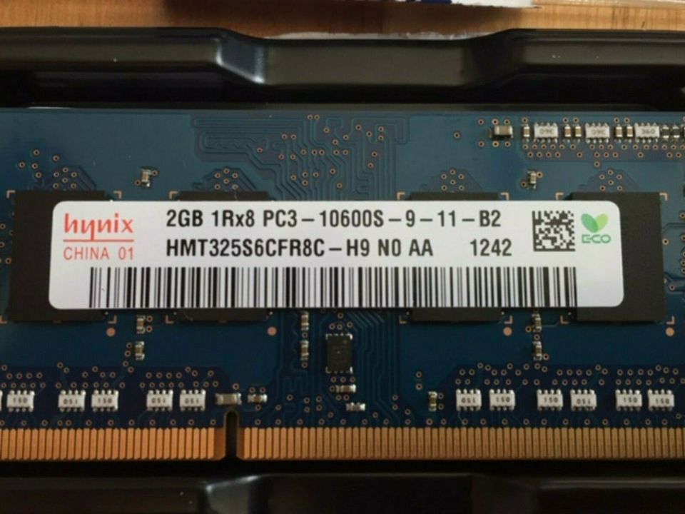 6 x Hynix 2GB 1Rx8 PC3-10600S-9-11-B2 in Werder (Havel)