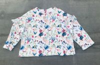 Zara Baby Girl Pullover Rüschen weiß bunt Vogel 80 Shirt langarm Hessen - Kelkheim Vorschau