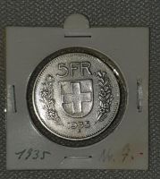 Münze 5 Schweizer Franken 1935 Baden-Württemberg - Görwihl Vorschau