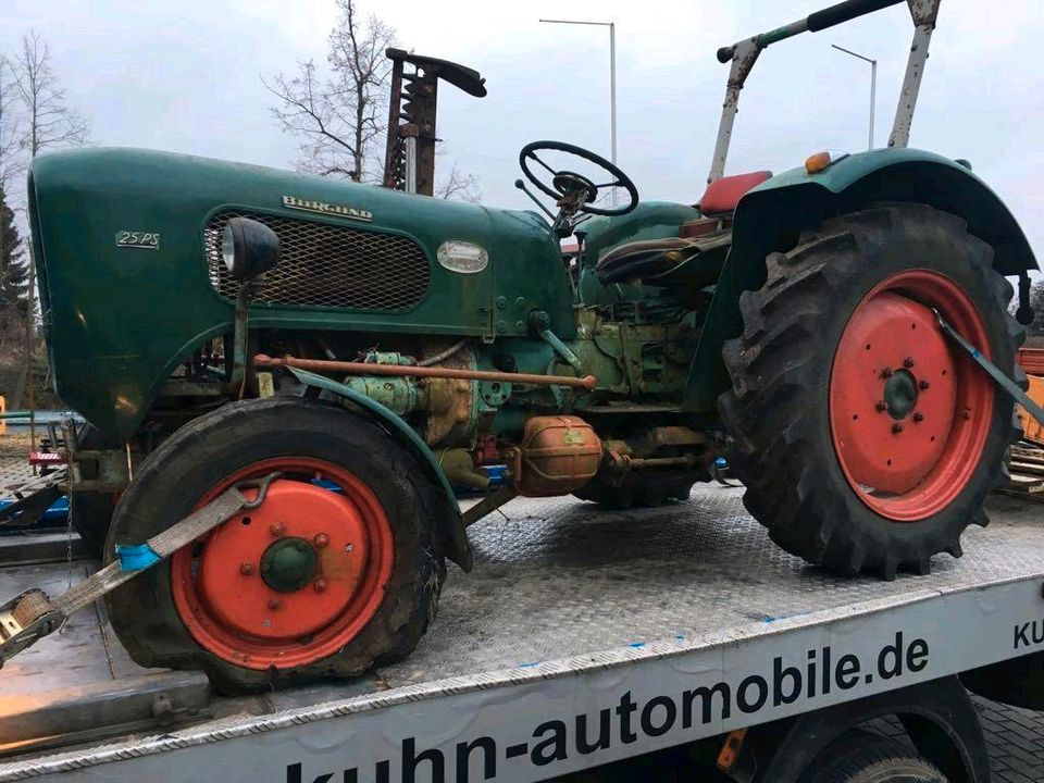 Landmaschinen, Traktor, Baumaschinen, Anhänger,- Transporte in Senftenberg