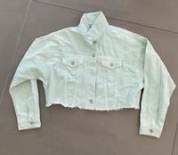 Jeansjacke von Review mintgrün in Gr. S Thüringen - Erfurt Vorschau