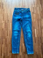 Cambio Jeans Hose Nieten blau S 34 36 Rheinland-Pfalz - Kadenbach Vorschau