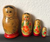 4 Matroschka und 3 Matroschka, Babuschka, russische Holzpuppen Sachsen-Anhalt - Niederndodeleben Vorschau