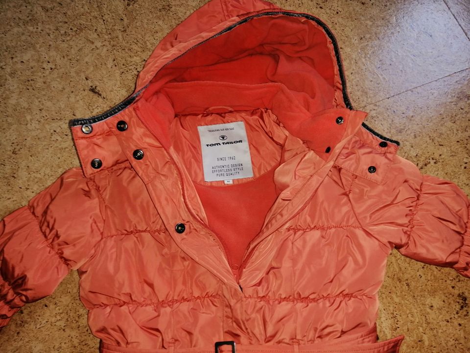 Gr. 152 158 Winterjacke von Tom Tailer orange neuwertig in Oyten