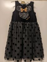 Minnie Mouse Kleid schwarz samt Pailletten Gr. 128 Bayern - Fürth Vorschau