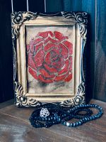 Rosa, rosae - Gold- Abstraktekunst zum Muttertag? Geschenkidee Düsseldorf - Hafen Vorschau
