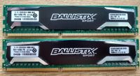 Crucial Ballistix Arbeitsspeicher DDR3 8GB (4GBx2) UDIMM RAM Friedrichshain-Kreuzberg - Friedrichshain Vorschau