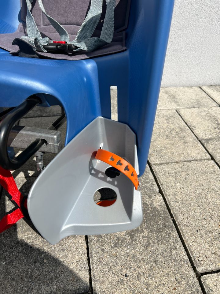 Polisport Bilby Fahrradsitz mit Pletscher Halterung in Wutöschingen