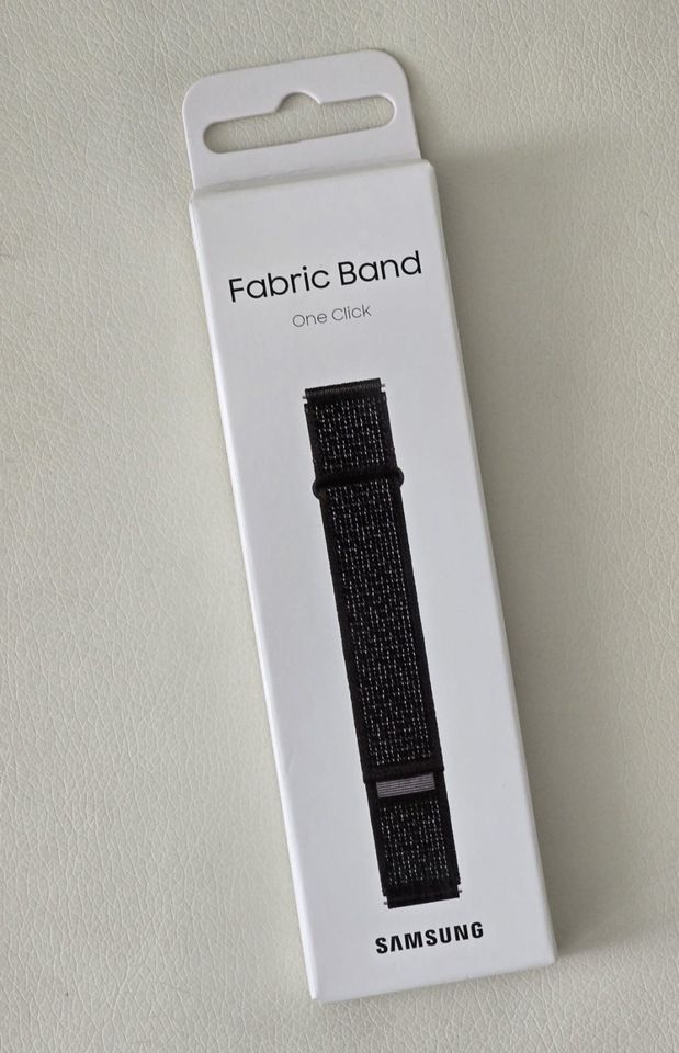 Samsung Fabric Band Slim One Click, Schwarz, Watch-Serie  6 *NEU* in Aalen