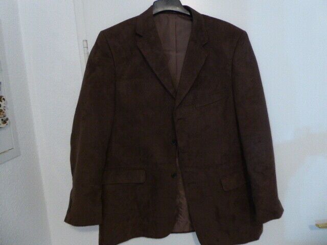 Herren Blazer dunkelbraun Gr. 56 in Gönnheim