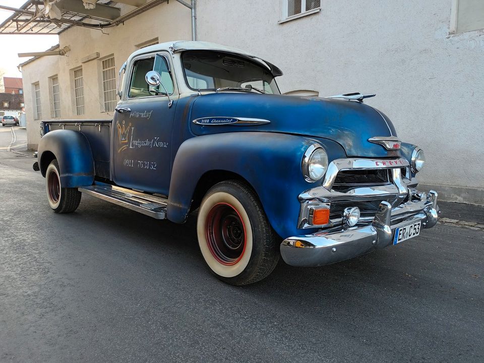 Chevy 3100 Pick Up - Oldtimer - US Car - Hot Rod - V8 in Friedberg