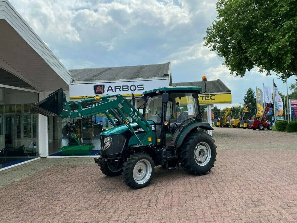 ARBOS 3055 mit Kabine und Frontlader Kleintraktor Traktor Fudex in Bad Bodenteich