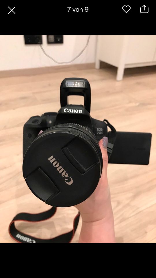 Canon Spiegelreflexkamera EOS 750D in Höchstädt a.d. Donau
