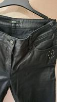 BIBA Hose Gr. 38 Schwarz beschichtet Lederoptik Pankow - Prenzlauer Berg Vorschau