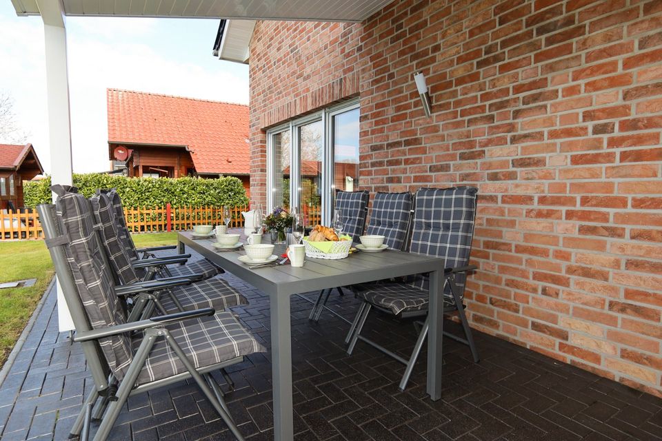 Urlaub mit Hund - Emsland - 5* Wellness Ferienhaus Ferienwohnung in Walchum