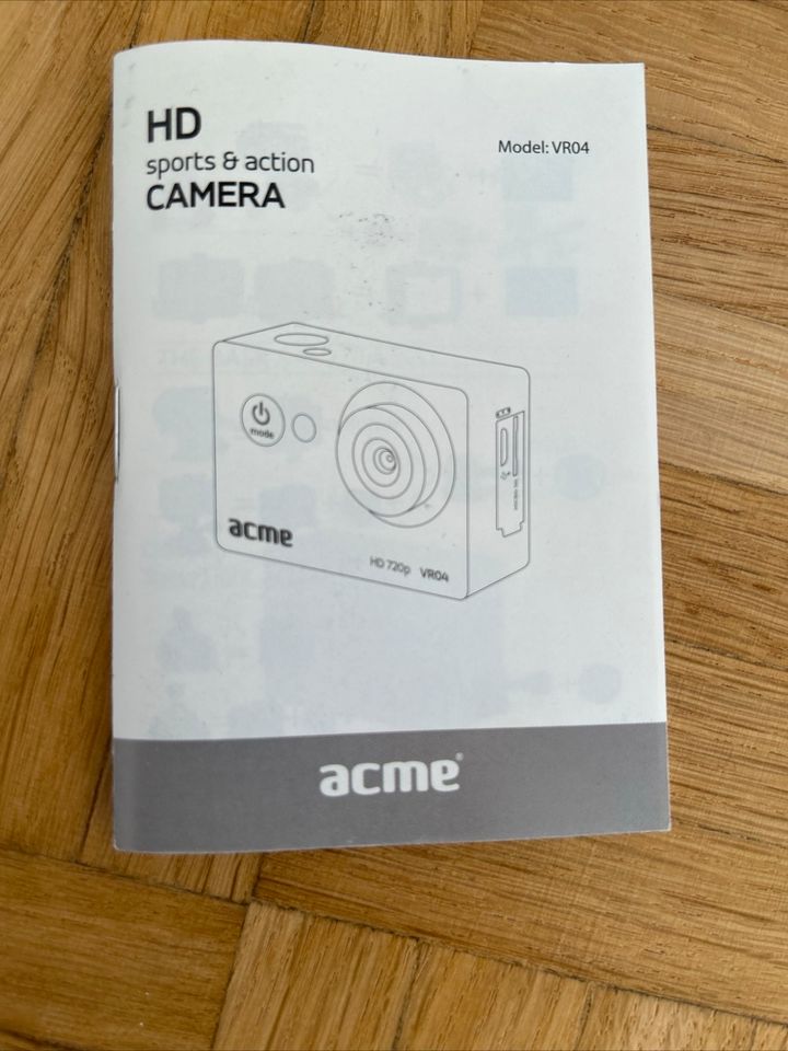 Acme Action-Cam Kamera tragbar mit Akku Outdoor ähnlich GO PRO in Kelkheim