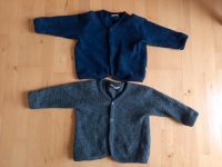 ❤ JOHA WOLLJACKE GR.86/92/98 ÖKO BIO WOLLE WOLLJÄCKCHEN BLAU GRAU Baden-Württemberg - Rastatt Vorschau