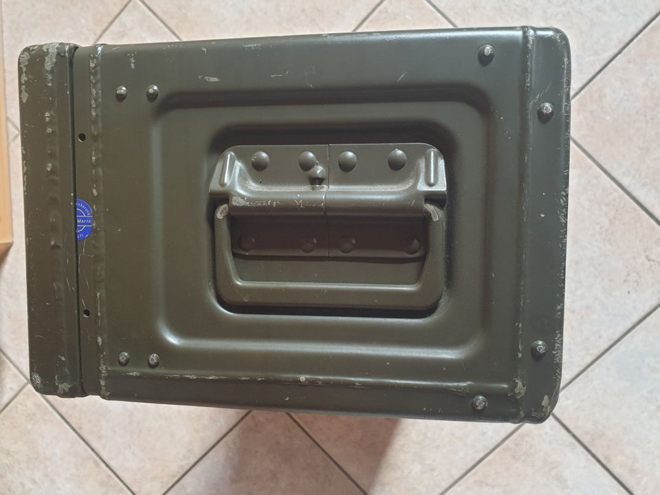 Bundeswehr Alukiste Outdoor, Flight Case, 60 cm x 29 cm x 19 cm, in Bad Reichenhall