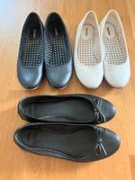 3 paar ballerinas Weiss blau schwarz Gr 41 Berlin - Lichtenberg Vorschau