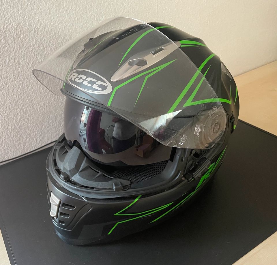 Motorradhelm ROCC incl. Nierengurt in Althütte