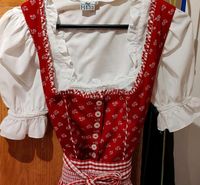 Turi Landhaus Dirndl Midi + Bluse+ Schürze Bayern - Utting Vorschau