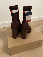 Tommy Hilfiger Stiefeletten,Sock Heeled Boot,TOMMY JEANS,Burgundy Burglesum - Lesum Vorschau