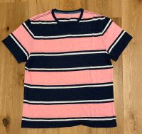 T-Shirt V-Ausschnitt blau/pink gestreift GAP Gr. L Kr. München - Haar Vorschau