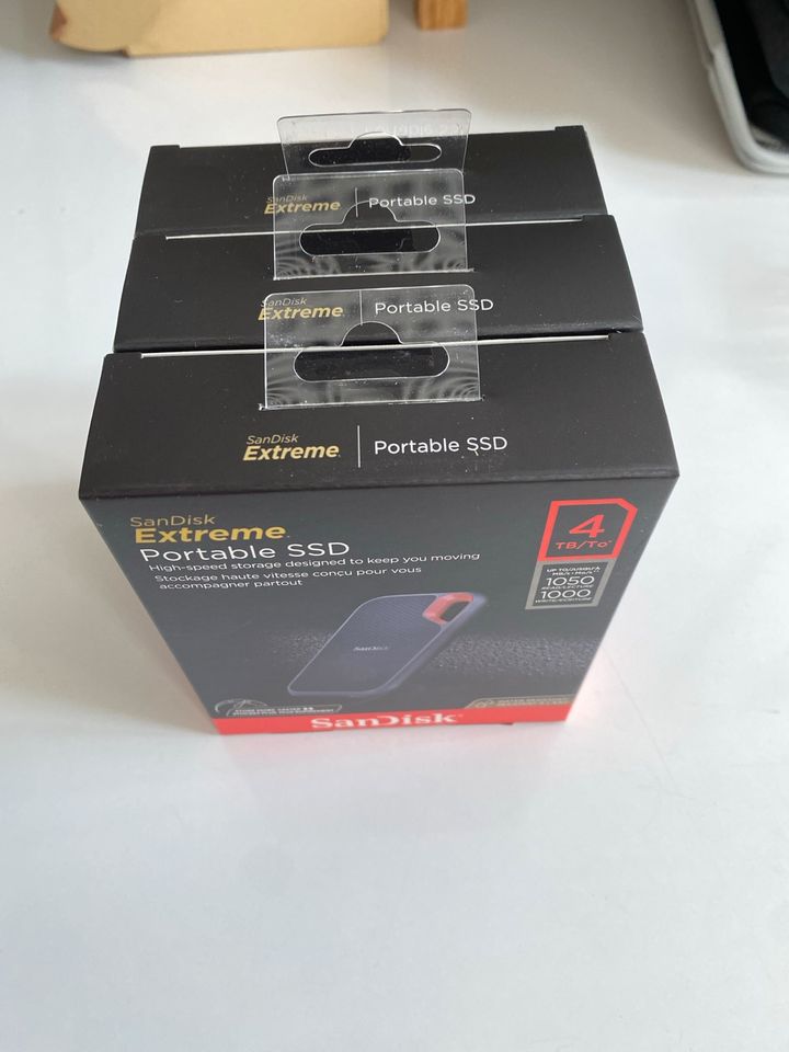 3x SanDisk Extreme SSD 4TB in Berlin