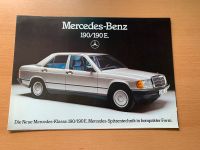 Mercedes W201 190 / 190 E Prospekt 1982 Vorab selten Bayern - Altdorf Vorschau