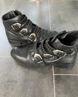 Cox Görtz Stiefeletten Boots Stiefel Gr. 38 schwarz mit Nieten Nordrhein-Westfalen - Oberhausen Vorschau