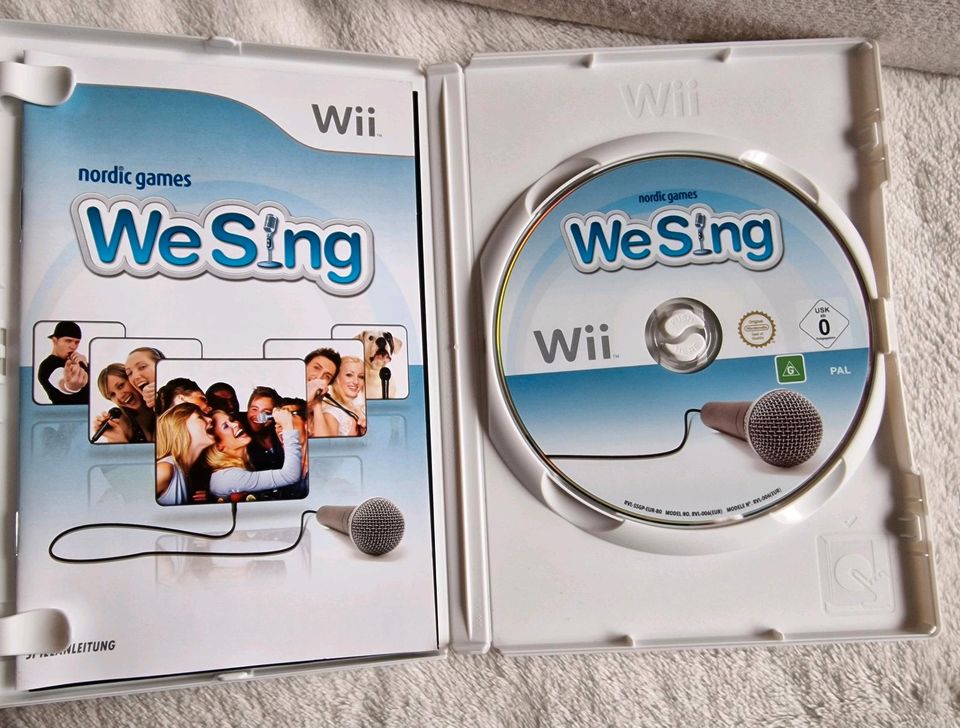 Nintendo Wii Spiel "We Sing", neuwertig in Kiel